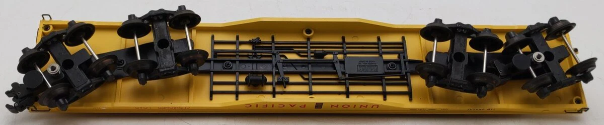 K-Line K693-2111 O Gauge Union Pacific Die-Cast Flatcar w/ I-Beams #258601 EX/Box - Image 5