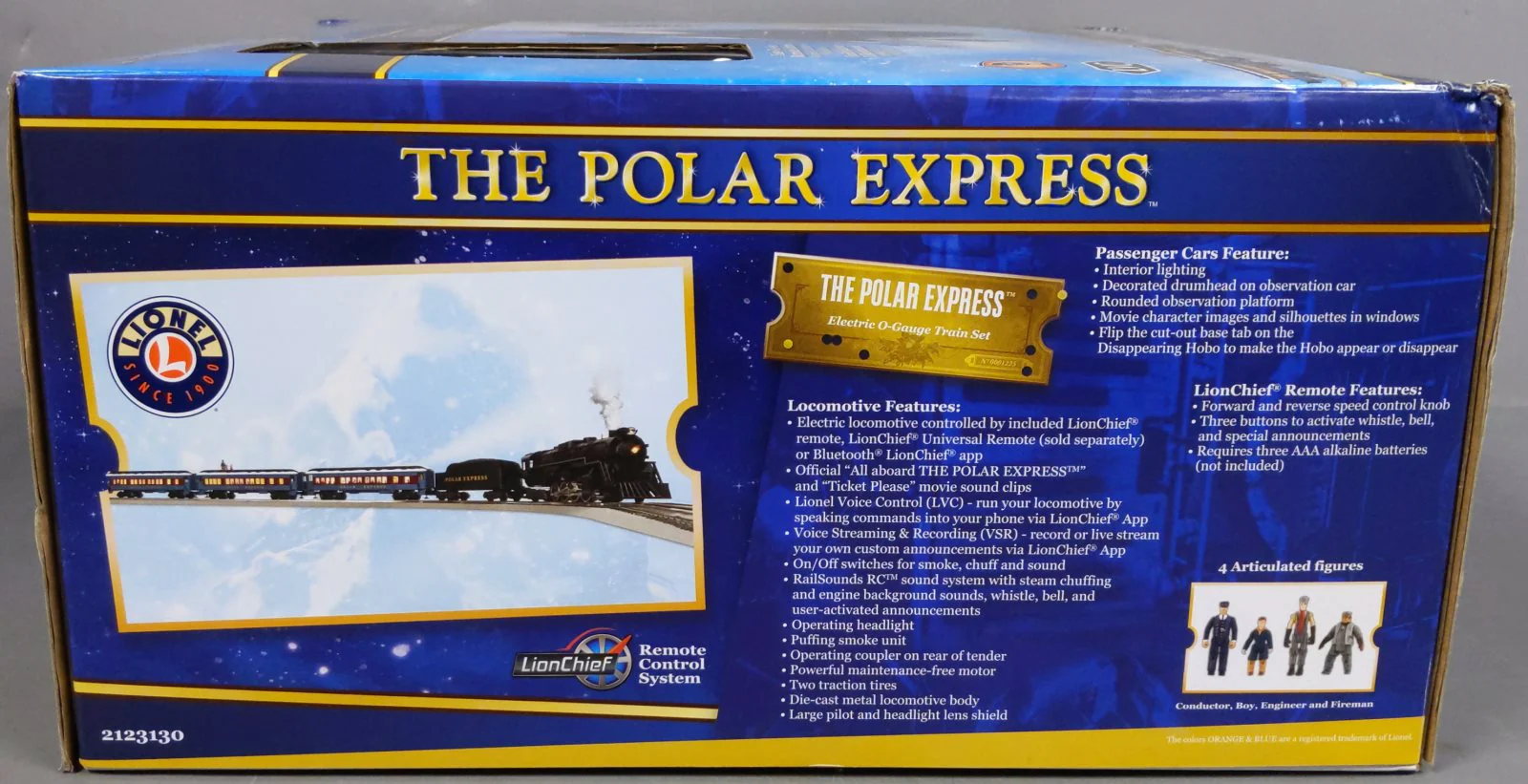 Lionel 2123130 O Gauge The Polar Express Lion Chief Train Set w/Bluetooth 5.0 EX/Box - Image 12