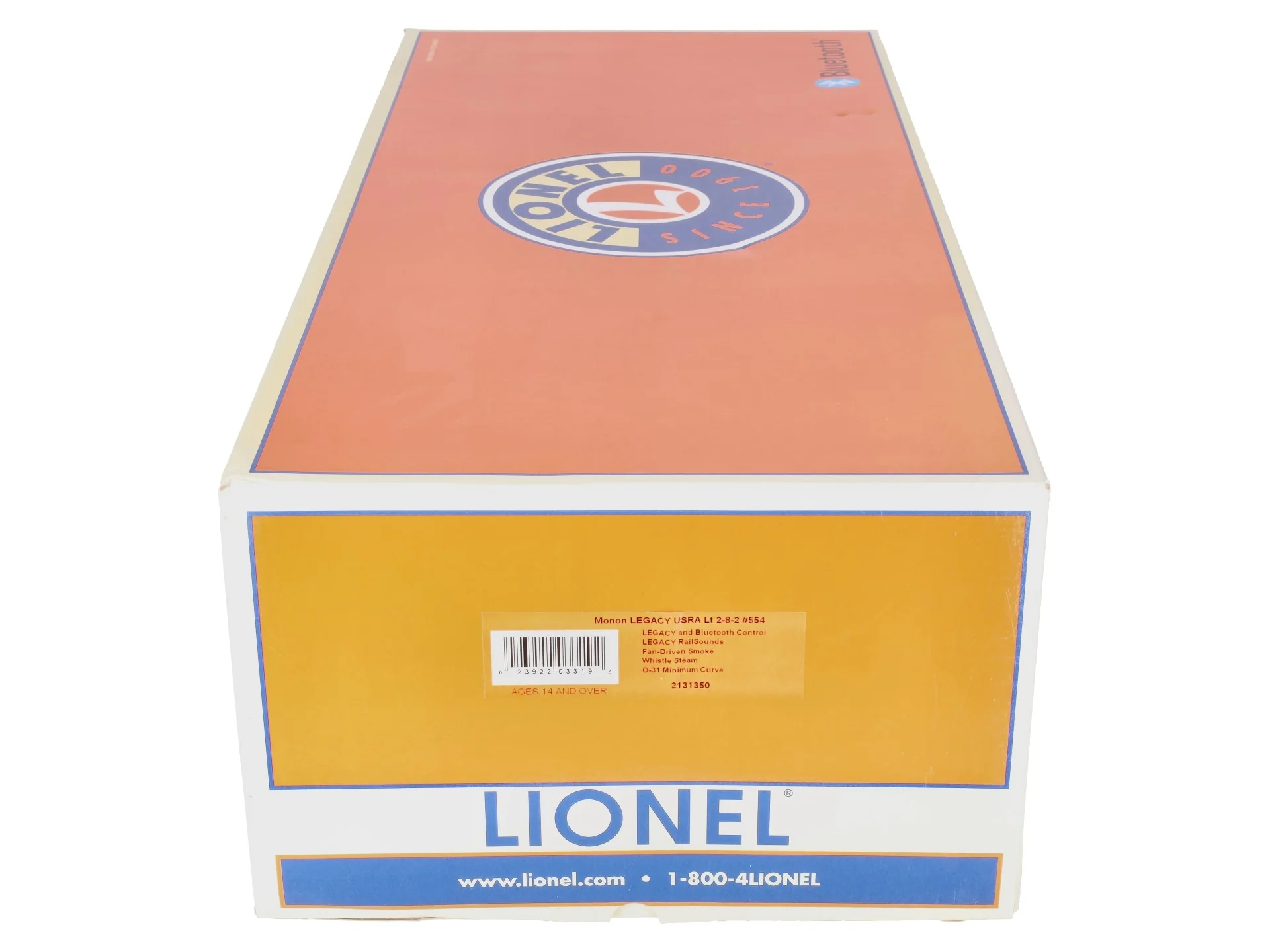 Lionel 2131350 O Gauge Monon LEGACY USRA Lt 2-8-2 Steam Locomotive & Tender #554 EX/Box - Image 12