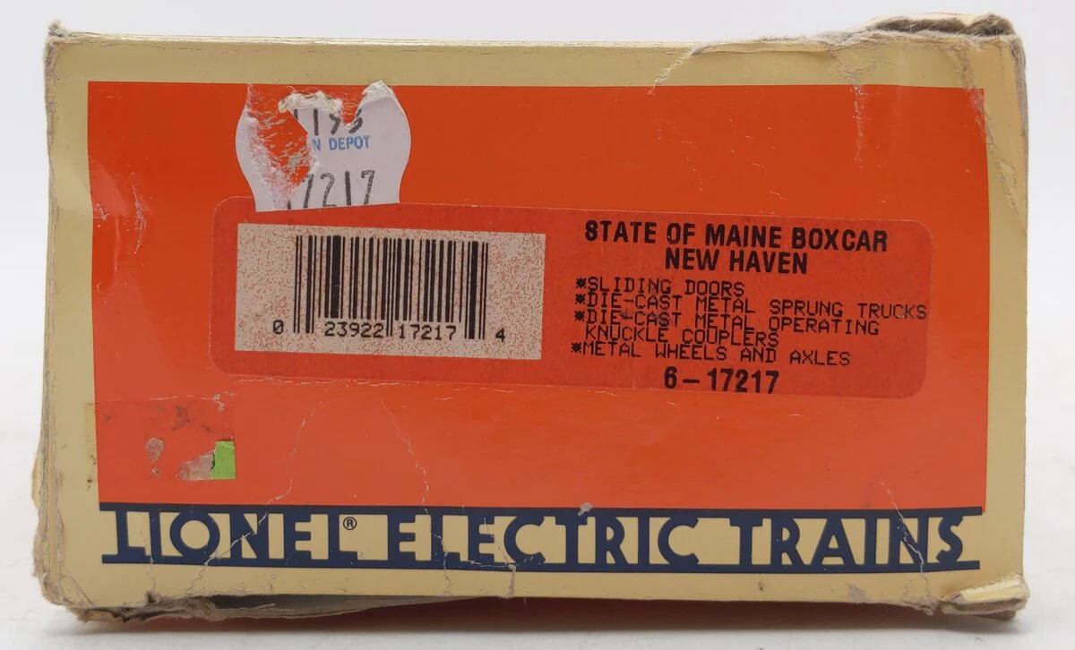 Lionel 6-17217 O Gauge State of Maine New Haven Boxcar #45003 LN/Box - Image 5