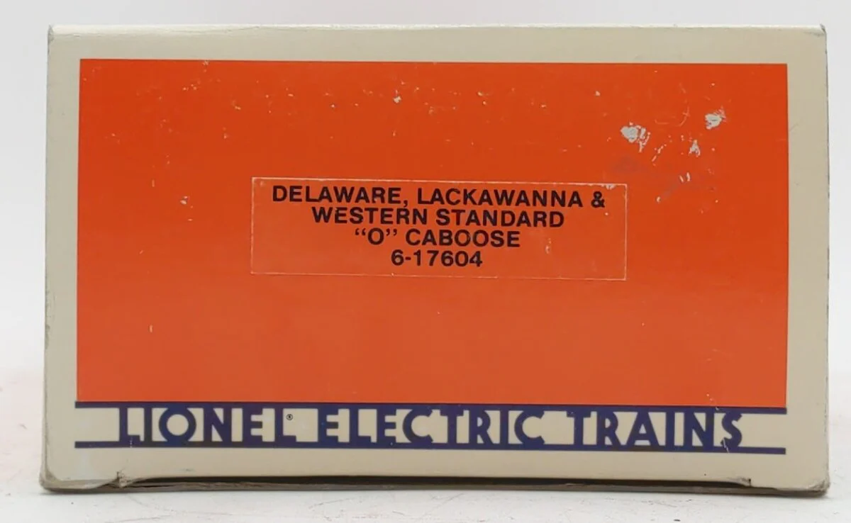 Lionel 6-17604 O Gauge Delaware, Lackawanna & Western Standard Caboose EX/Box - Image 5