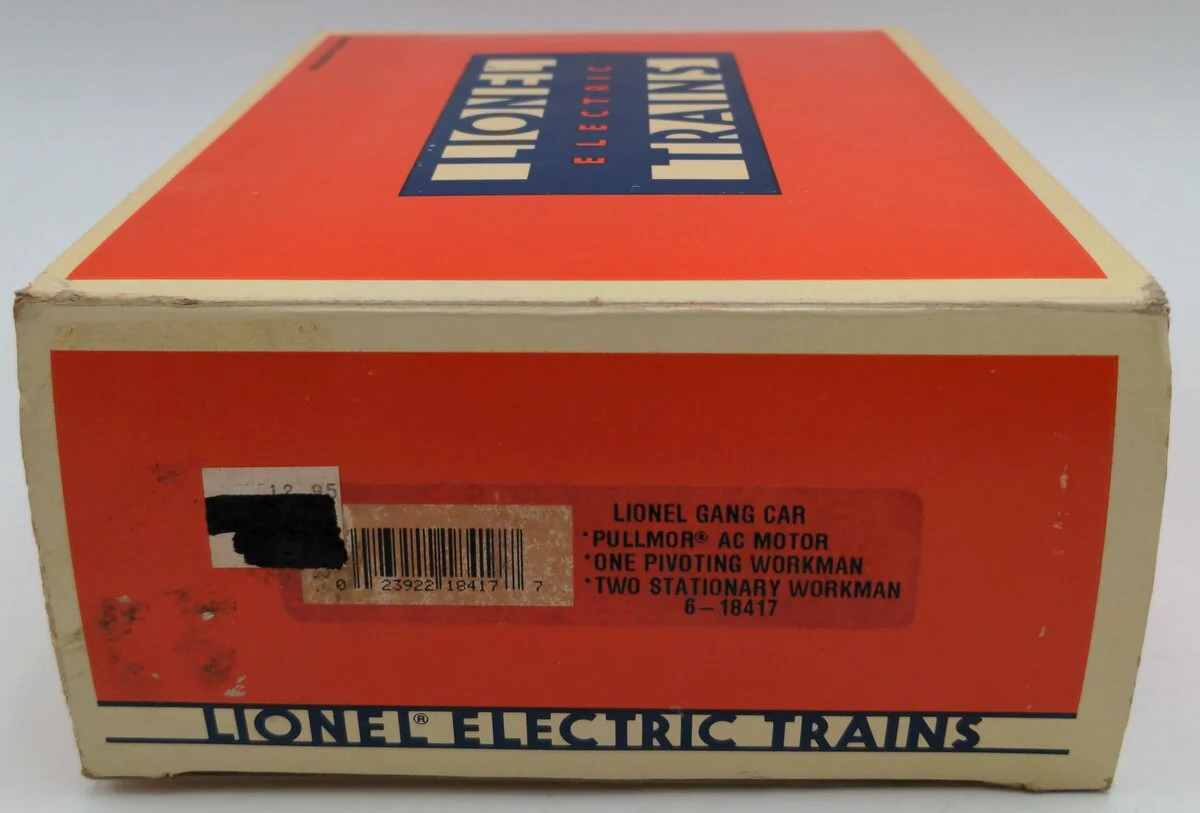 Lionel 6-18417 O Gauge Lionel Gang Car VG/Box - Image 7