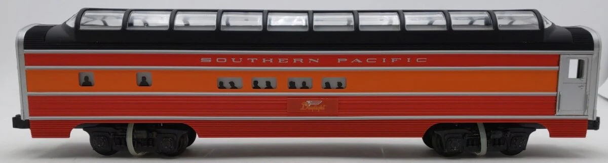 Lionel 6-19107 O Gauge Southern Pacific Daylight Full Vista Dome Passenger Car LN/Box - Image 4