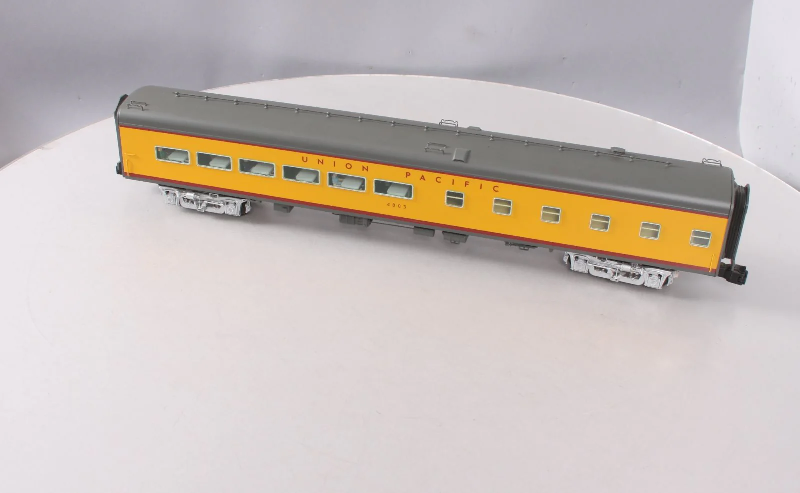 Lionel 6-25574 O Gauge Union Pacific 18" Aluminum StationSounds Diner #4803 EX - Image 5