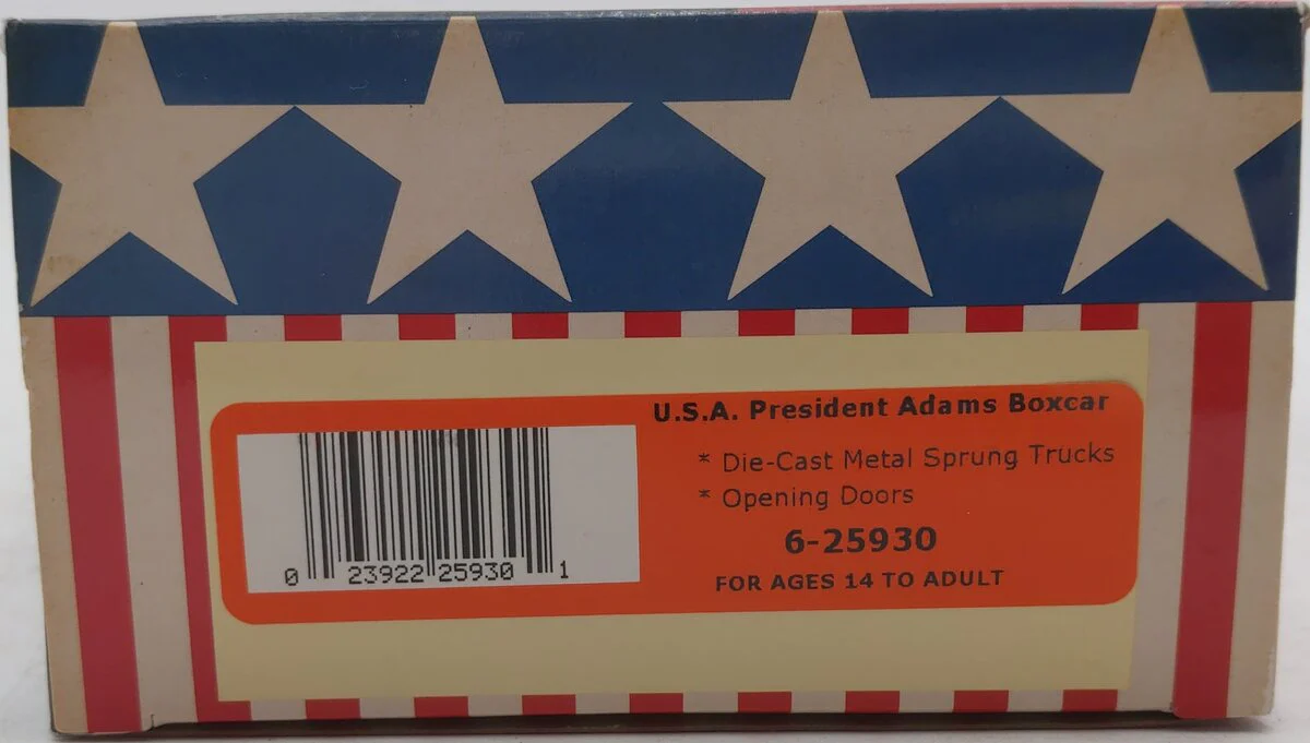 Lionel 6-25930 O USA President John Adams Boxcar NIB - Image 7