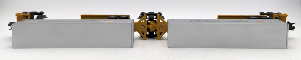 Lionel 6-26908 O Gauge T.T.U.X. Flatcars w/Apple Computer Trailers LN/Box - Image 4