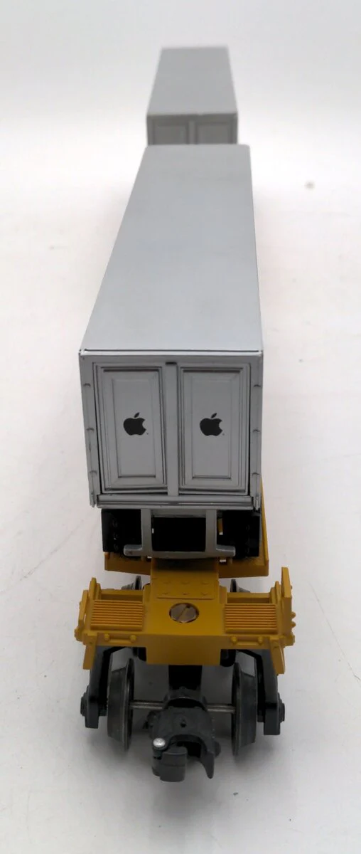 Lionel 6-26908 O Gauge T.T.U.X. Flatcars w/Apple Computer Trailers LN/Box - Image 7