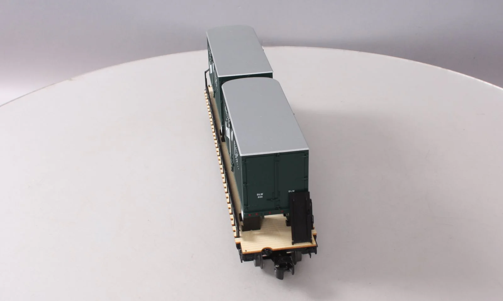 Lionel 6-27563 O Gauge Lackawanna Flatcar with Piggyback #16540 LN/Box - Image 4