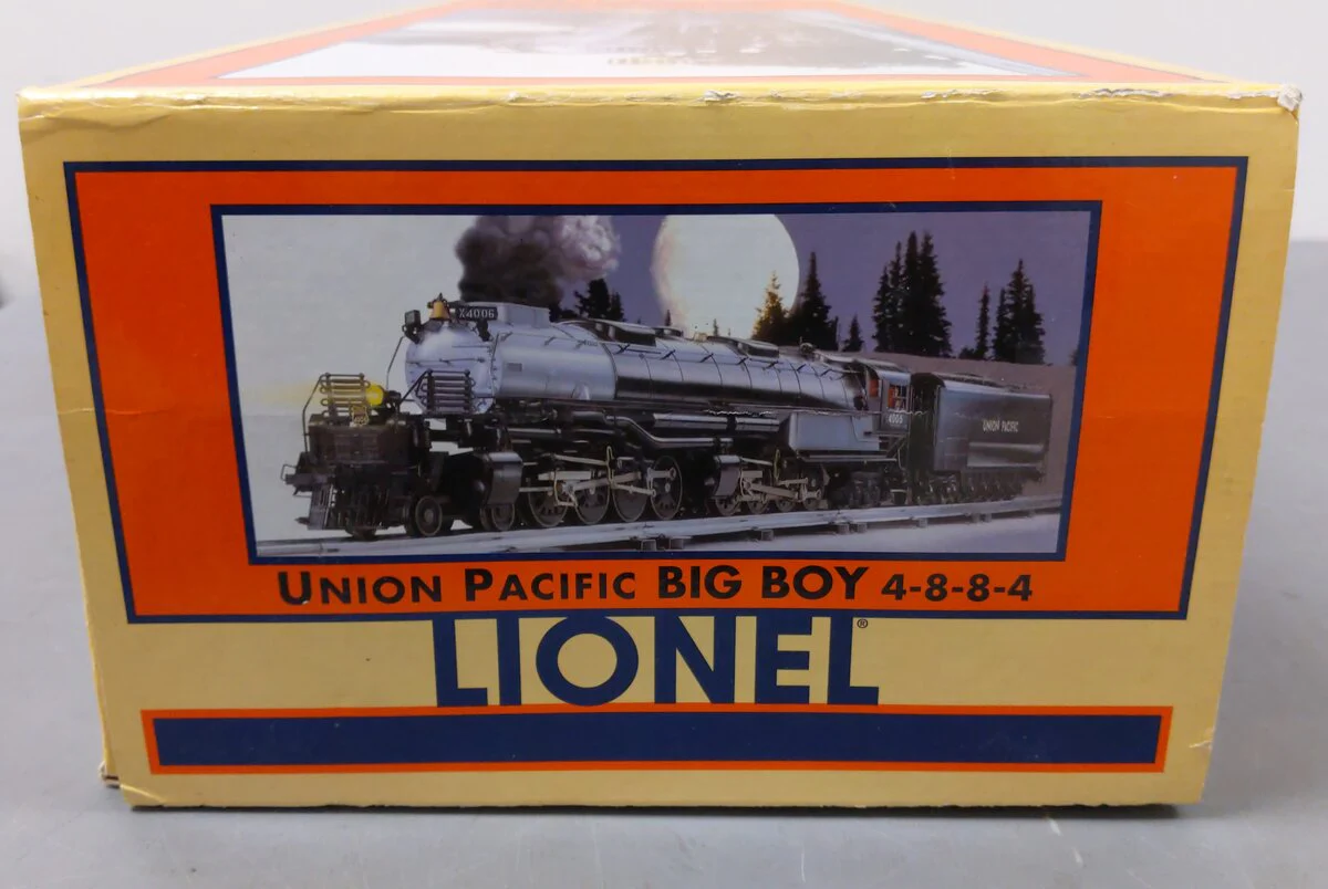 Lionel 6-28064 O Gauge UP 4-6-6-4 Challenger Steam Locomotive & Tender #3985 EX - Image 7