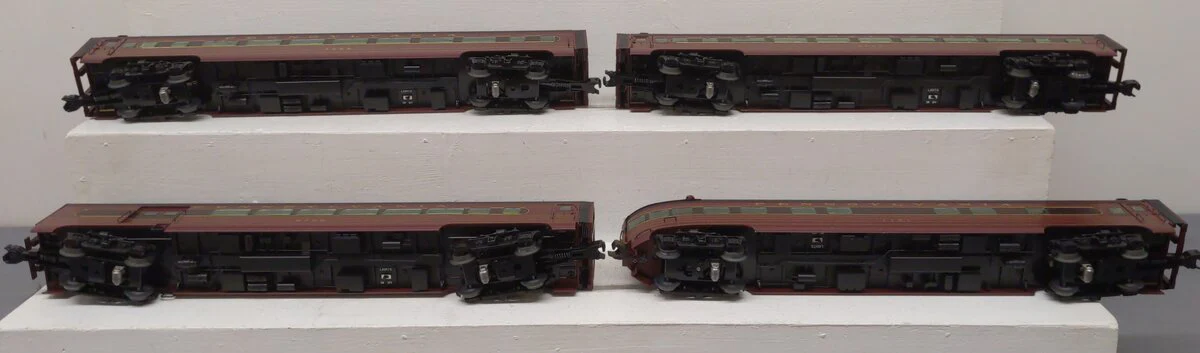 Lionel 6-29105 O Gauge Pennsylvania Railroad 4-Car Trailblazer Passenger Car Set EX/Box - Image 3