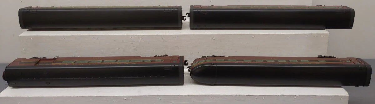 Lionel 6-29105 O Gauge Pennsylvania Railroad 4-Car Trailblazer Passenger Car Set EX/Box - Image 5