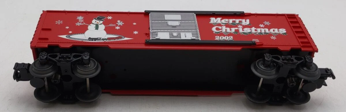 Lionel 6-36243 O Gauge 2002 Christmas Boxcar LN - Image 4
