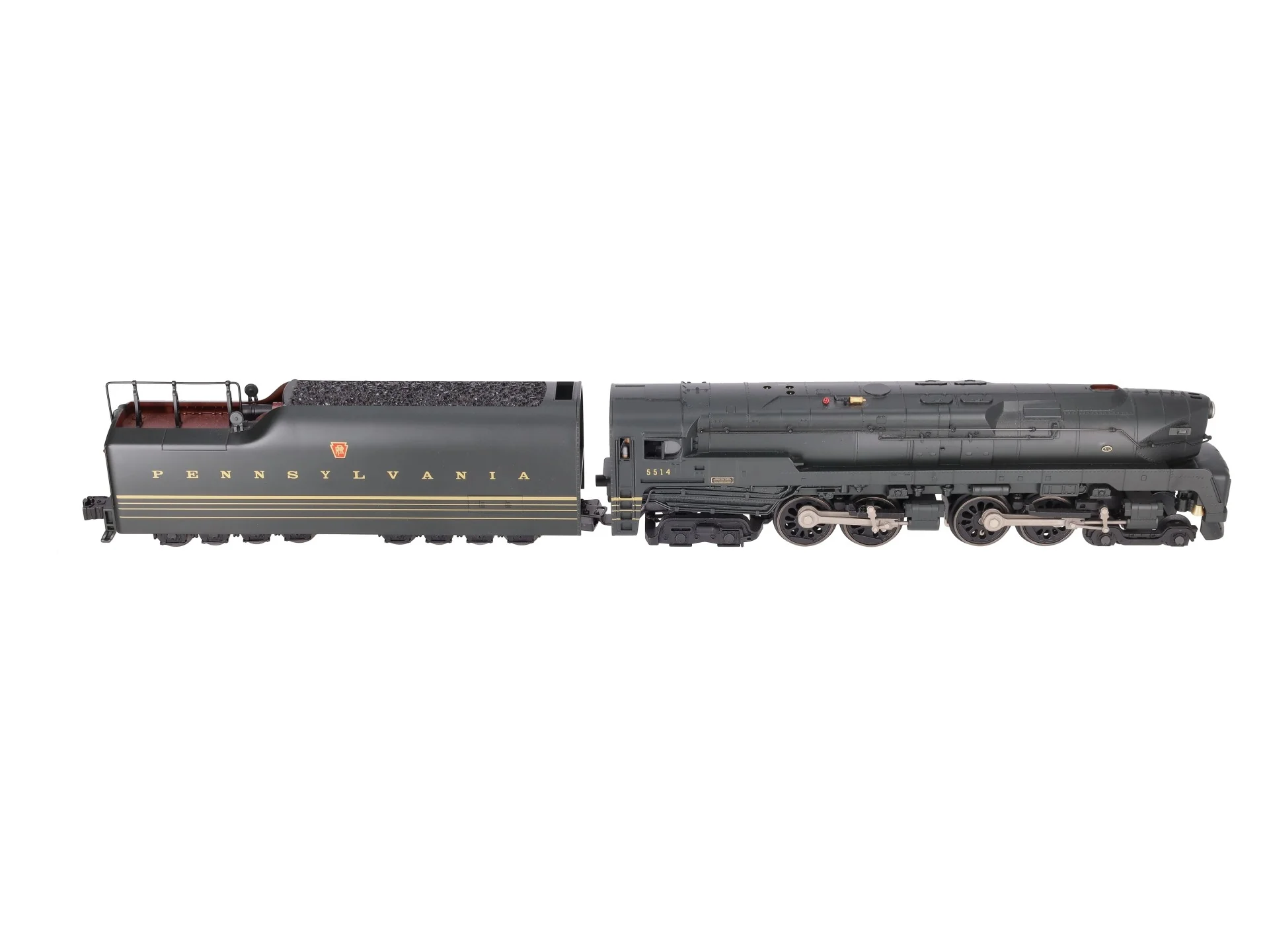Lionel 6-38020 O Lionmaster PRR T-1 Duplex 4-4-4-4 Steam Loco & Tender #5514 EX/Box - Image 10