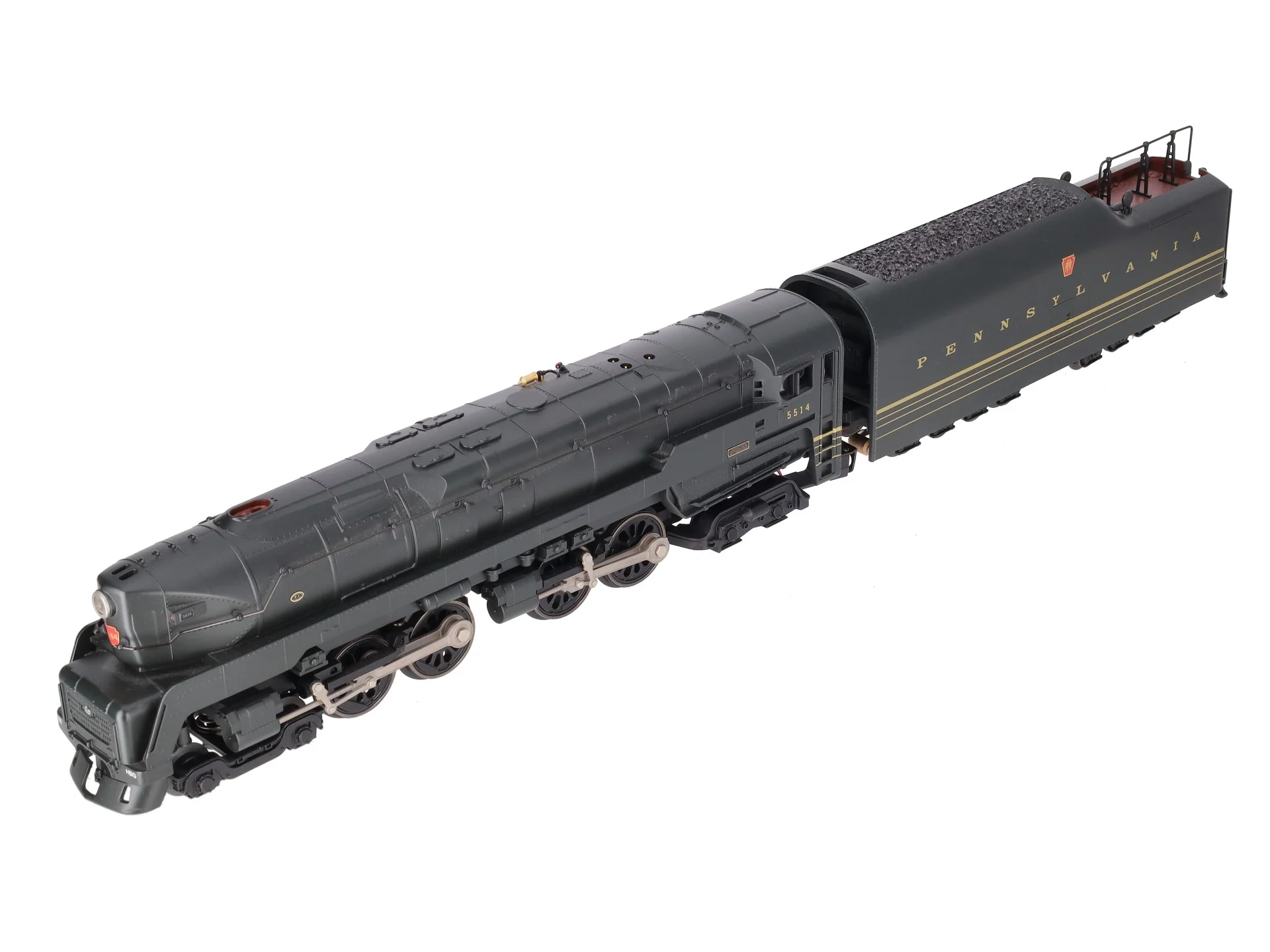 Lionel 6-38020 O Lionmaster PRR T-1 Duplex 4-4-4-4 Steam Loco & Tender #5514 EX/Box - Image 3