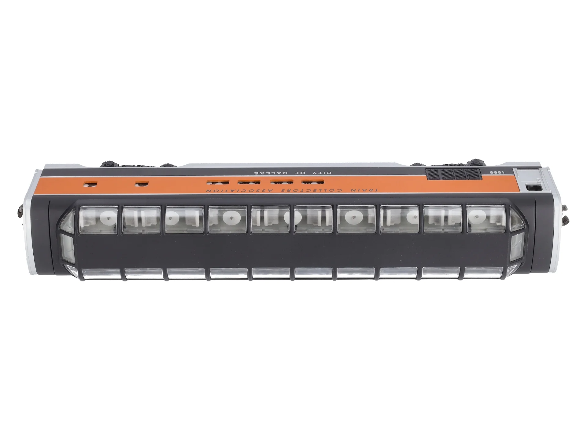 Lionel 6-52085 O Gauge 1996 TCA "City of Dallas" Dallas Full Vista Dome Car LN/Box - Image 4