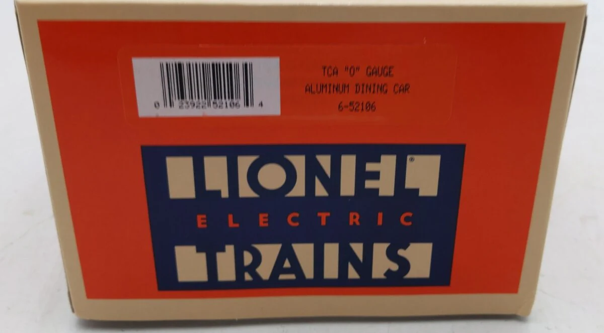 Lionel 6-52106 O Gauge TCA 1997 City of Phoenix Aluminum Diner Car EX/Box - Image 5