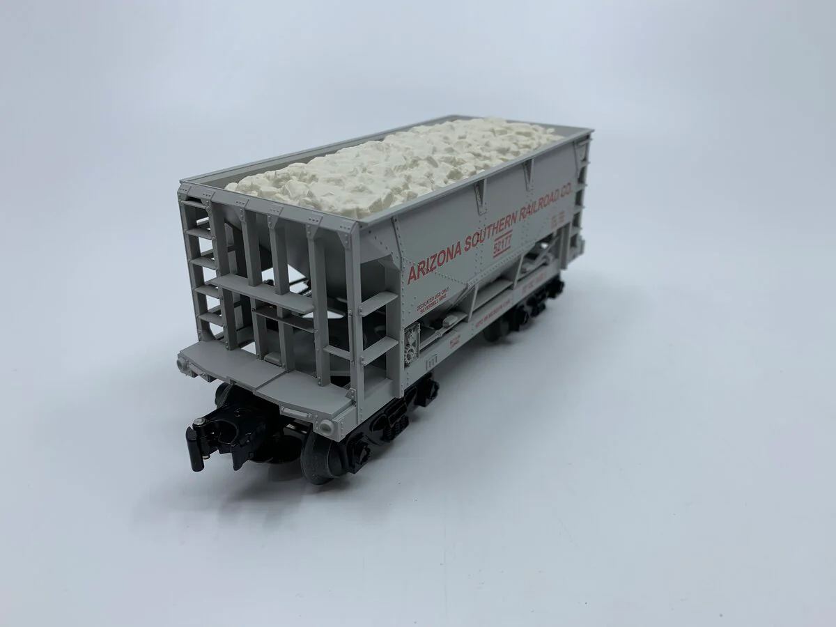 Lionel 6-52177 O Gauge TTOM-1999 Arizona Southern Railroad Ore car w/Ore Load EX/Box - Image 3