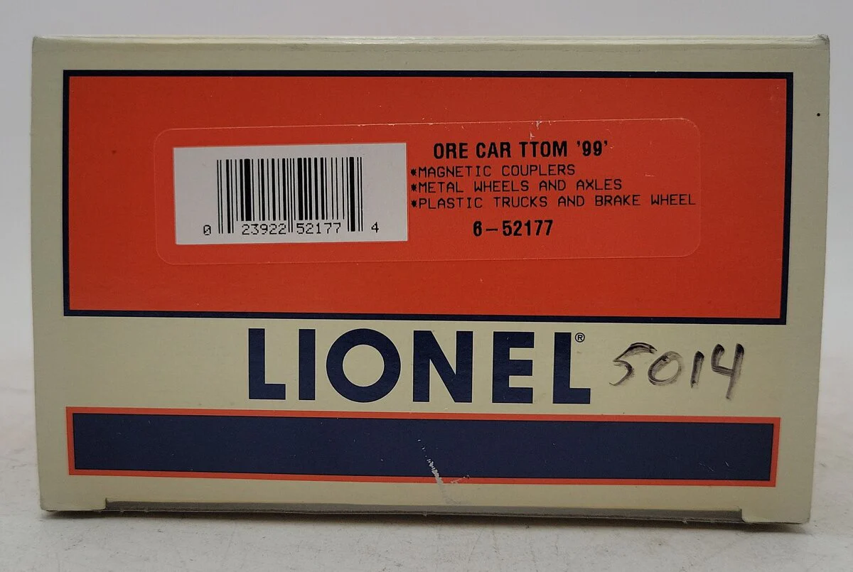 Lionel 6-52177 O Gauge TTOM-1999 Arizona Southern Railroad Ore car w/Ore Load EX/Box - Image 6