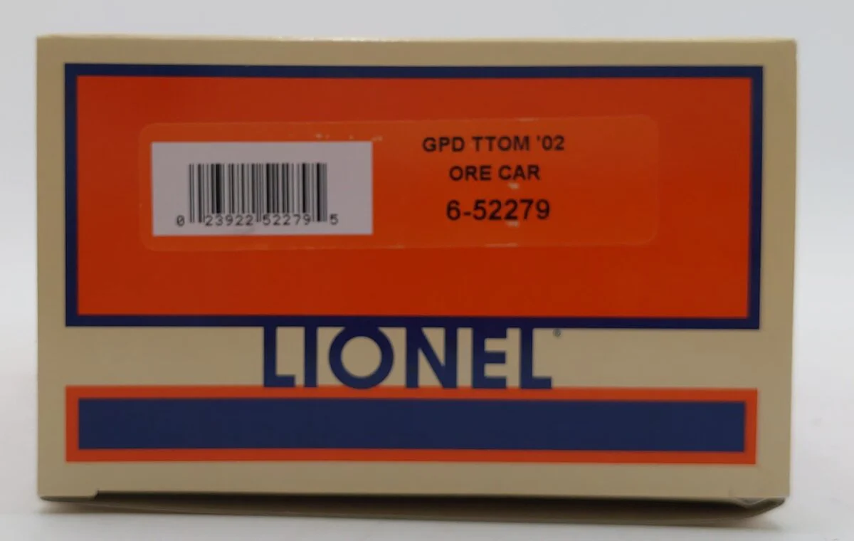 Lionel 6-52279 O Gauge GPD TTOM-2002 Ore Car w/Ore Load LN/Box - Image 5