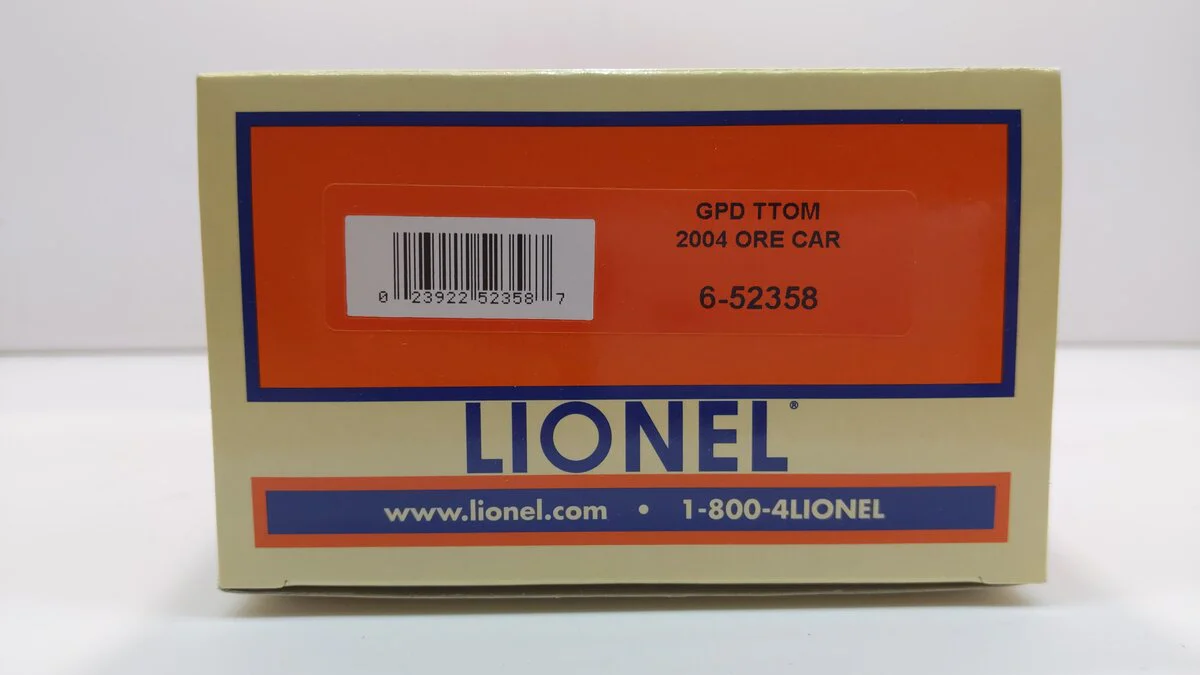 Lionel 6-52358 O Gauge Ajo & Southwestern GPD TTOM Ore Car LN/Box - Image 5