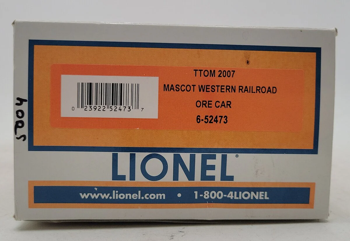 Lionel 6-52473 O TTOM Mascot Western Railroad 2007 Western Ore Car LN/Box - Image 6