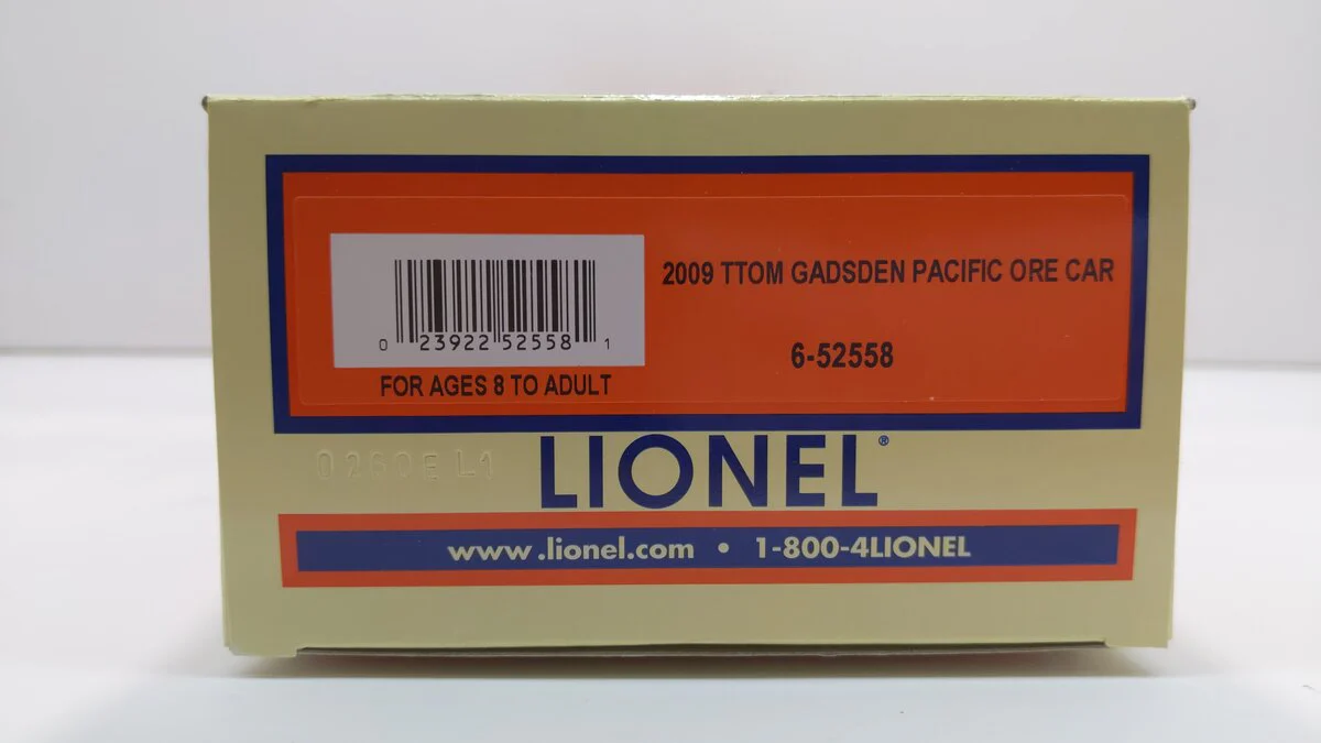 Lionel 6-52558 O Gauge TTOM 2009 Port of Tucson Ore Car #52558 LN/Box - Image 5