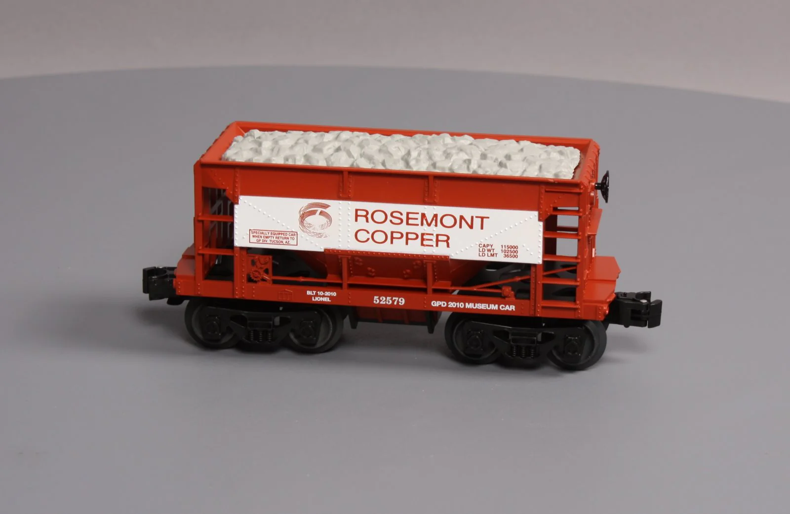 Lionel 6-52579 2010 Gadsen Pacific TTOM Ore Car LN/Box - Image 3
