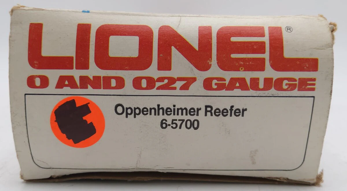 Lionel 6-5700 O Gauge Oppenheimer Woodside Reefer EX/Box - Image 5