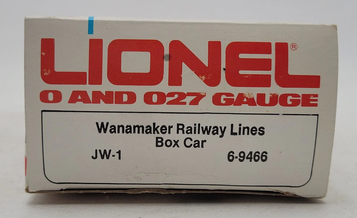 Lionel 6-9466 O Gauge Wanamaker Railway Lines Boxcar EX/Box - Image 5