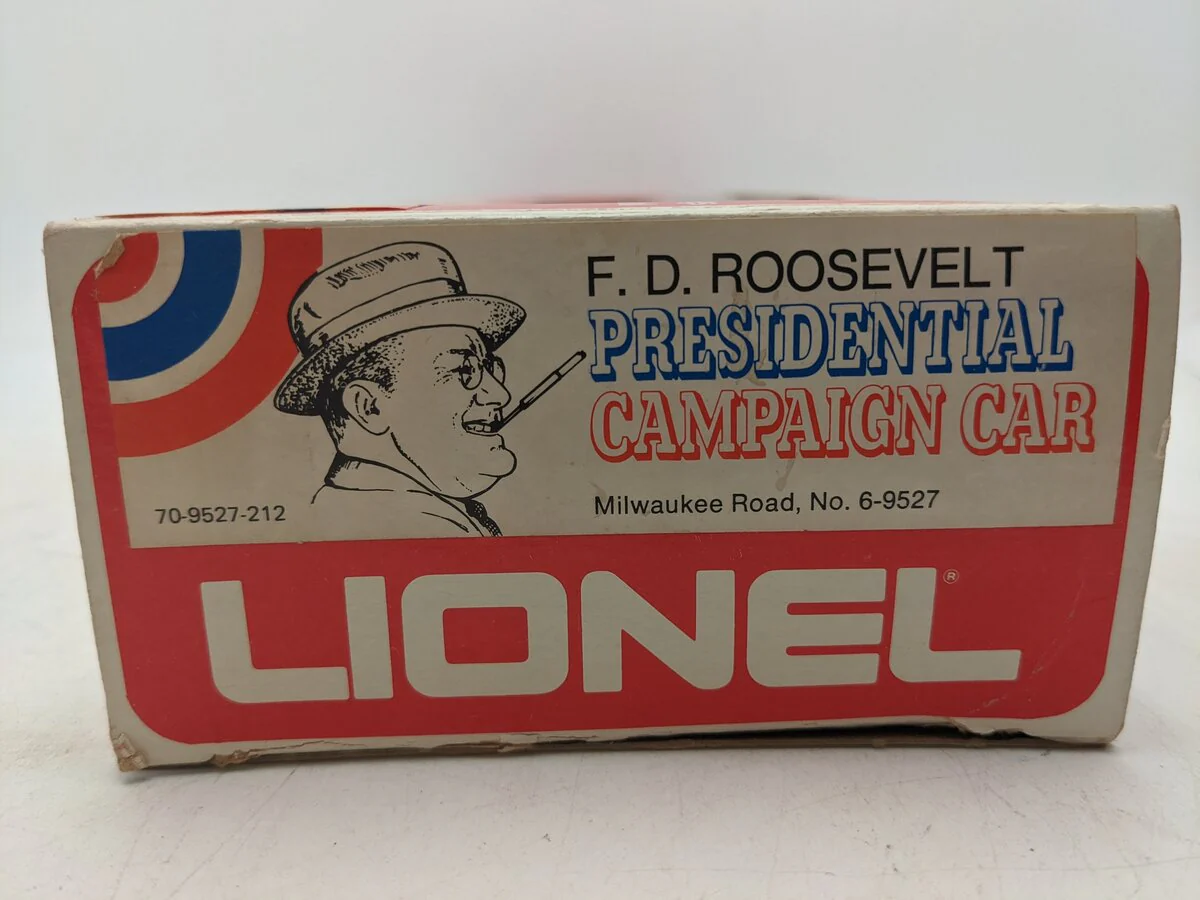 Lionel 6-9527 O Gauge Milwaukee Road FDR Campaign Observation Car EX/Box - Image 5