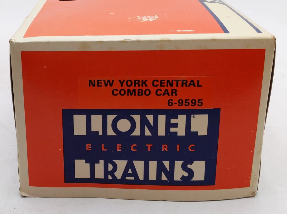 Lionel 6-9595 O Gauge New York Central Aluminum Combine Passenger Car #9595 EX/Box - Image 6