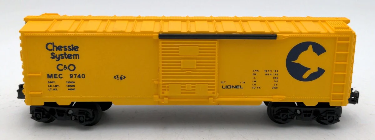 Lionel 6-9740 O Gauge Chesapeake & Ohio/Chessie System Box Car  LN - Image 3