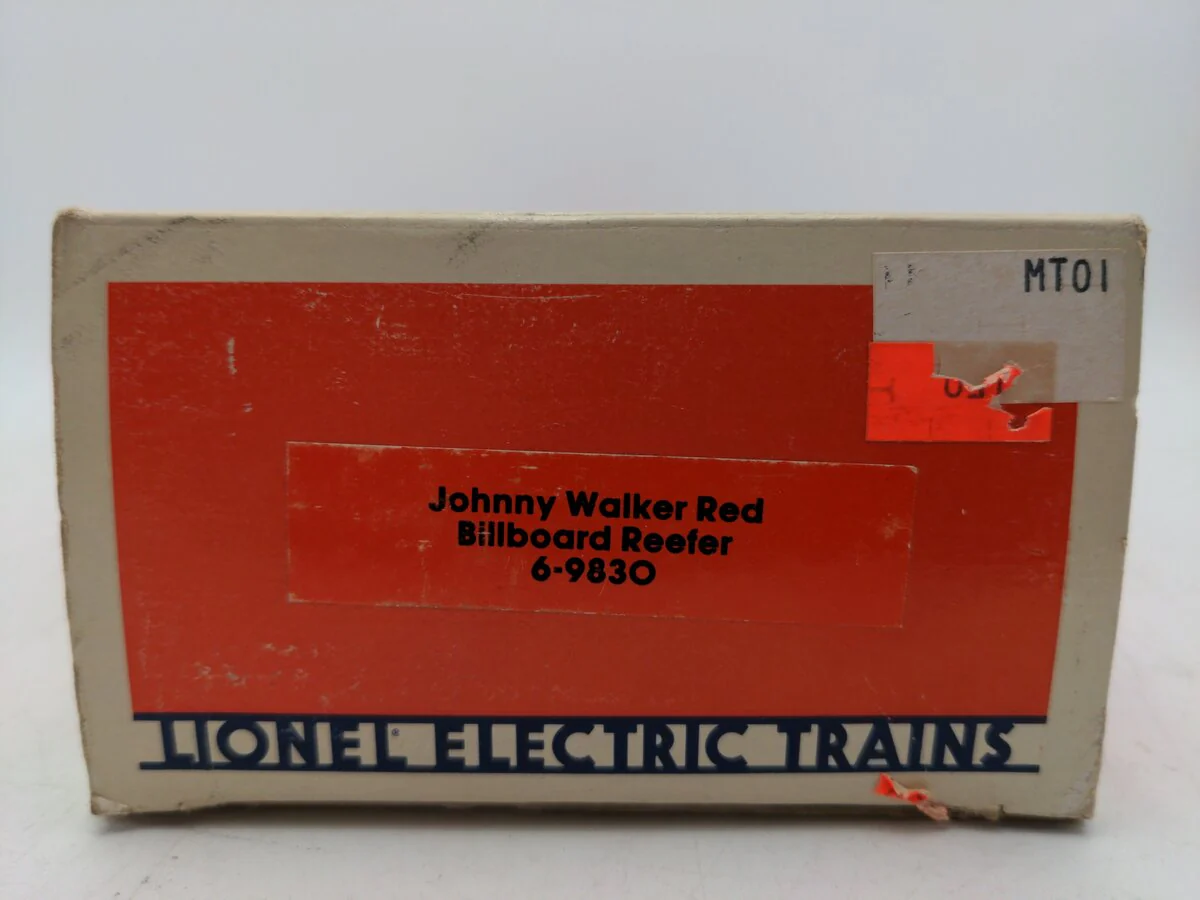 Lionel 6-9830 O Gauge Johnny Walker Red Label Billboard Reefer #9830 EX/Box - Image 7