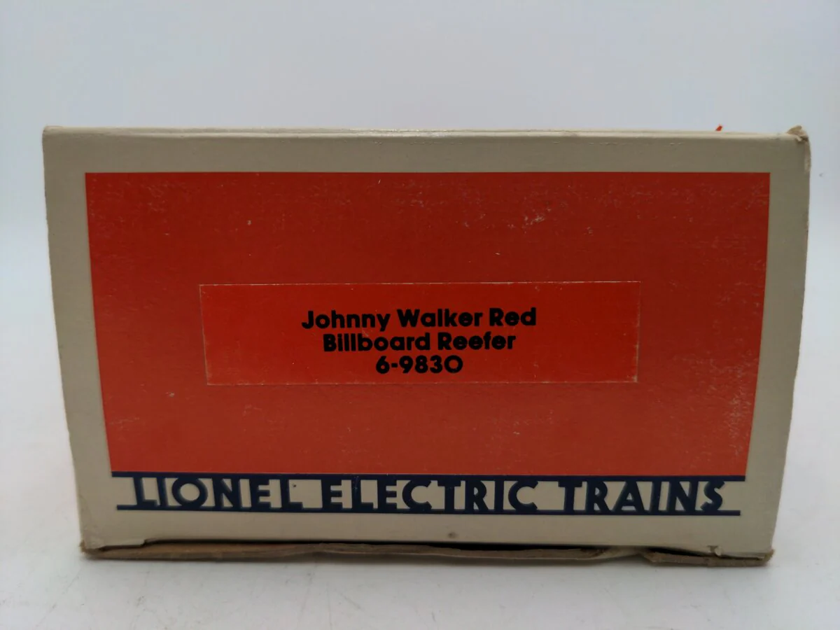 Lionel 6-9830 O Gauge Johnny Walker Red Label Billboard Reefer #9830 EX/Box - Image 8