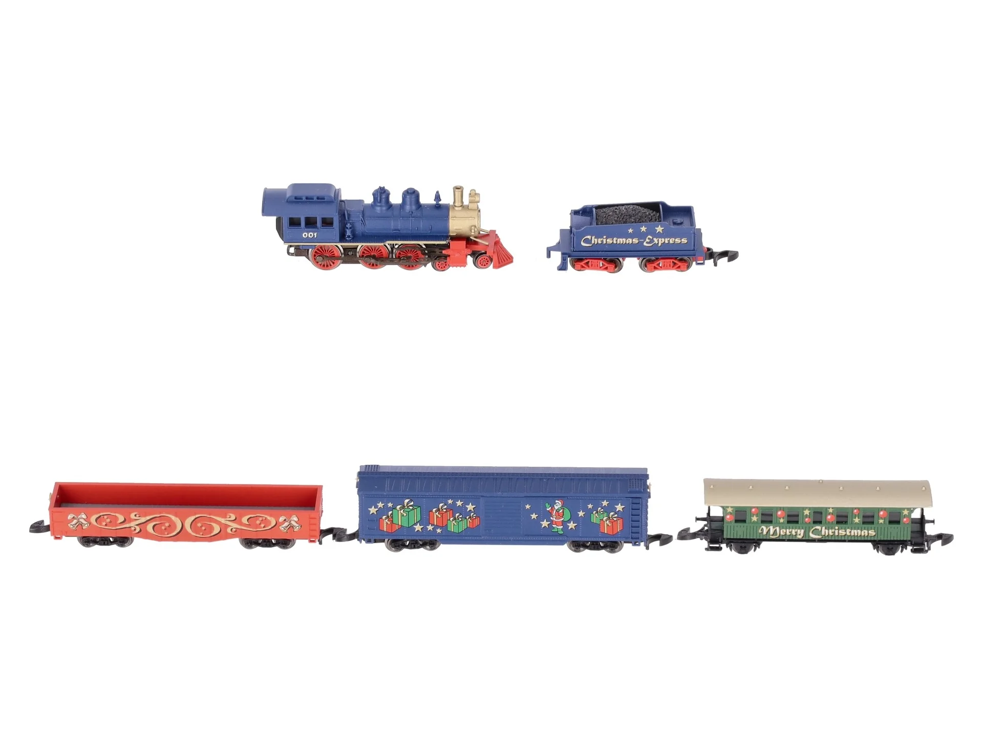 Marklin 81846 Z Gauge Christmas Steam Freight Train Set EX/Box - Image 3