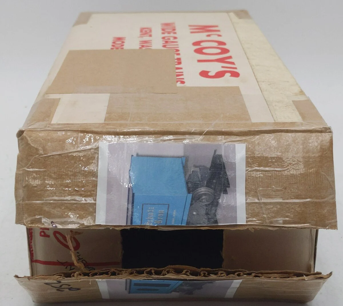 McCOY  252 Standard Gauge Srhutz  Brau  Billboard Boxcar EX/Box - Image 5