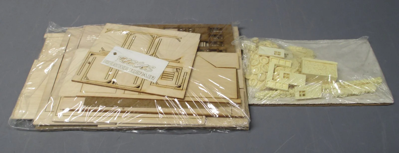 Model Tech Studios 5-0063 HO Scale Roscos Engine Repair Laser Cut Kit - Image 3