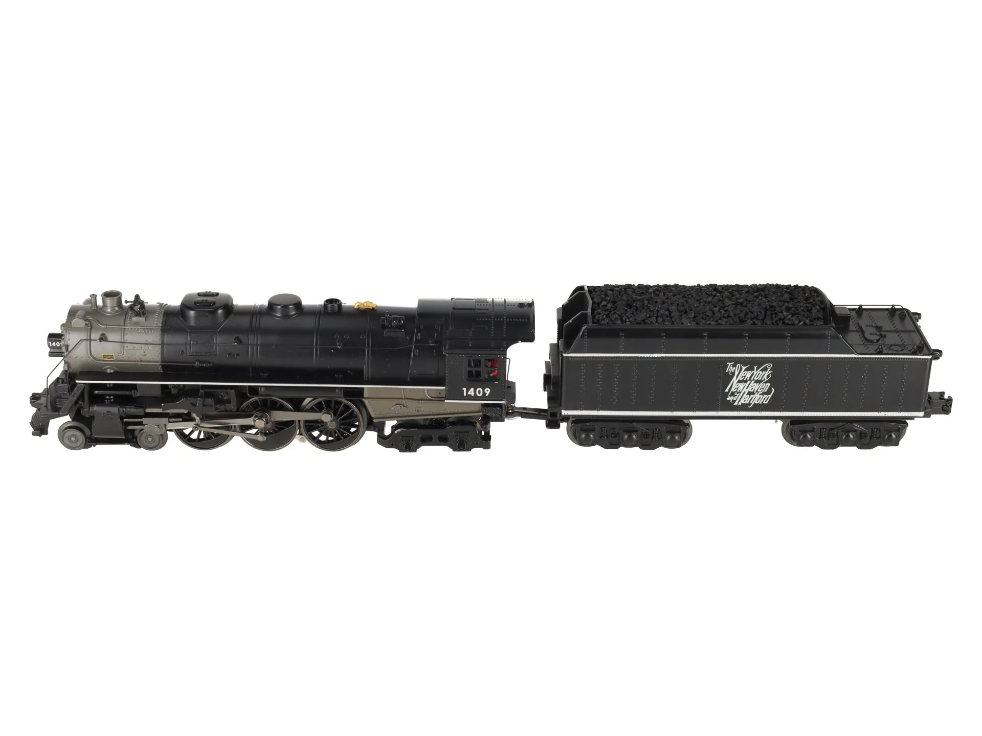 MTH 30-1567-1 New Haven 4-6-4 Hudson Steam Engine w/PS3 #1409 EX/Box - Image 6