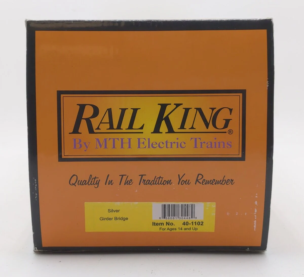 MTH 40-1102 O Scale Girder Bridge in Silver EX/Box - Image 4