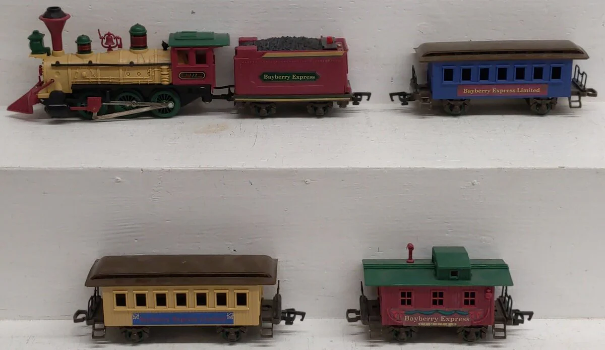 New Bright 174K Bayberry Expression Steam Engine Set #12 VG/Box - Image 3