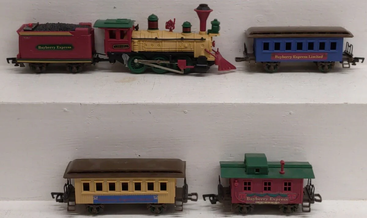 New Bright 174K Bayberry Expression Steam Engine Set #12 VG/Box - Image 4
