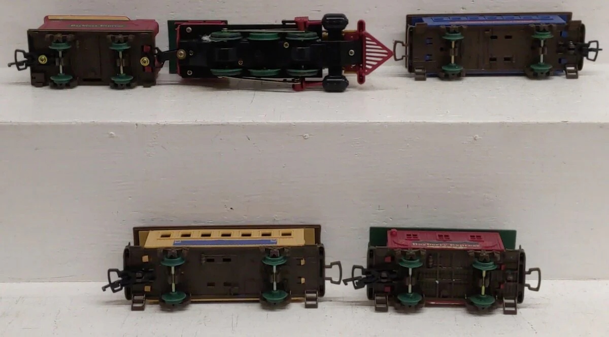 New Bright 174K Bayberry Expression Steam Engine Set #12 VG/Box - Image 8