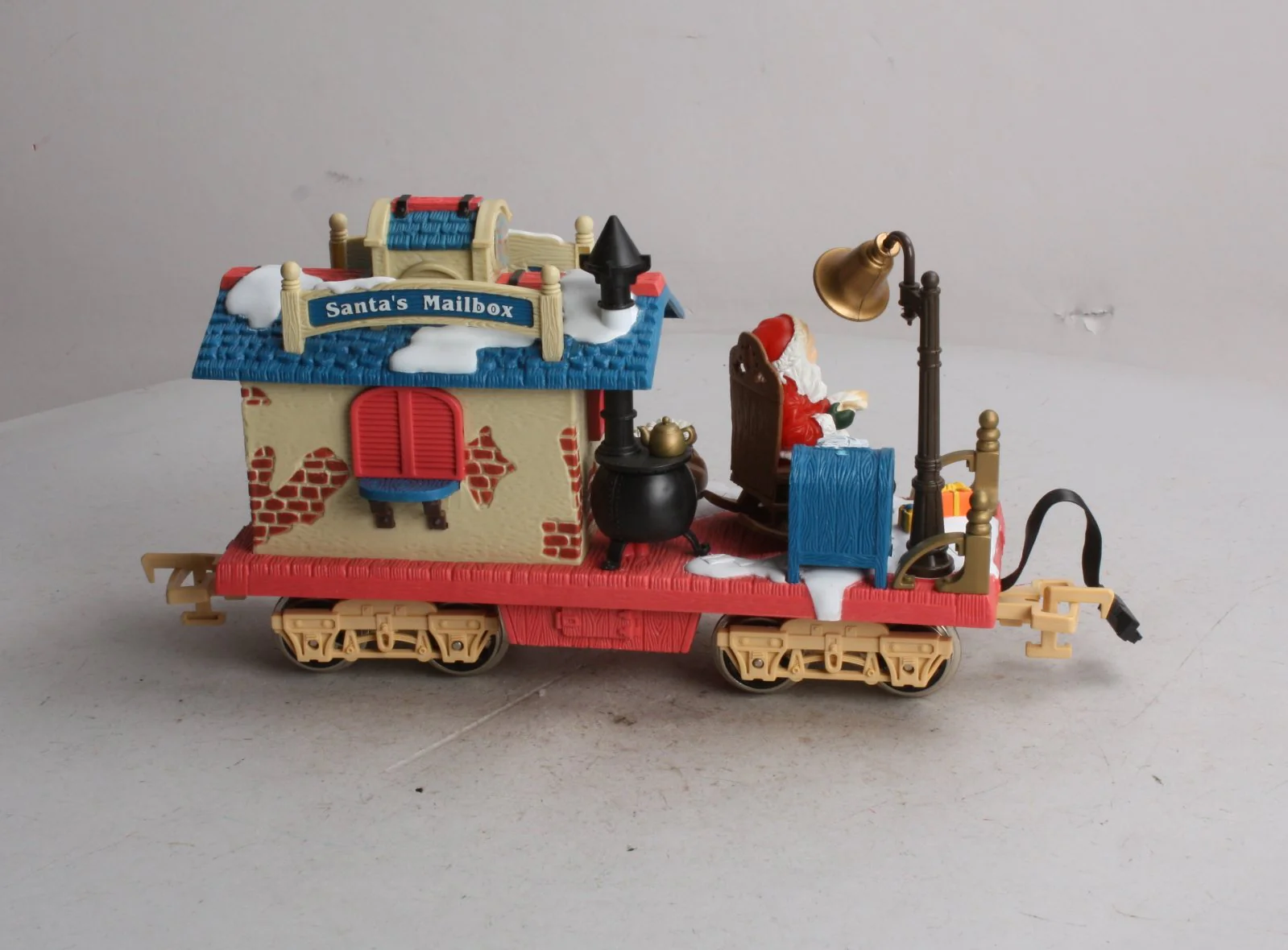 New Bright 380-1 G Scale Animated Santa's Mailbox Car - Metal Wheels EX/Box - Image 6