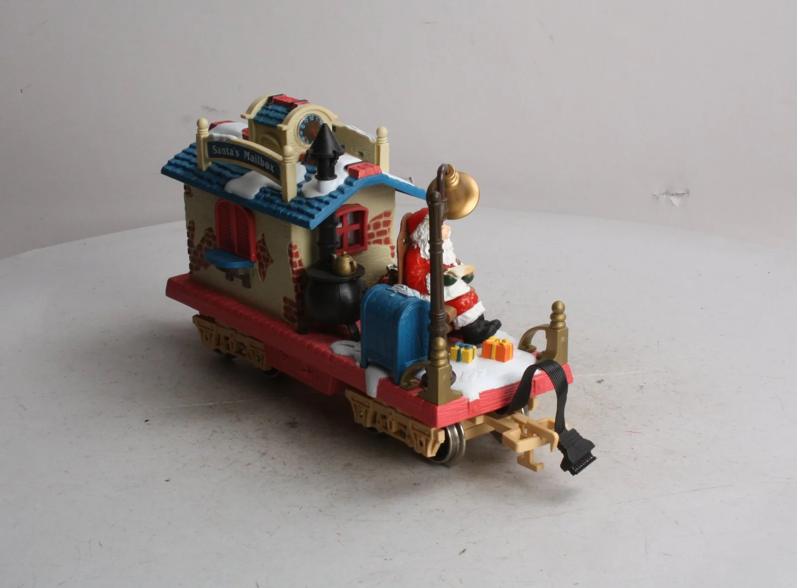 New Bright 380-1 G Scale Animated Santa's Mailbox Car - Metal Wheels EX/Box - Image 7