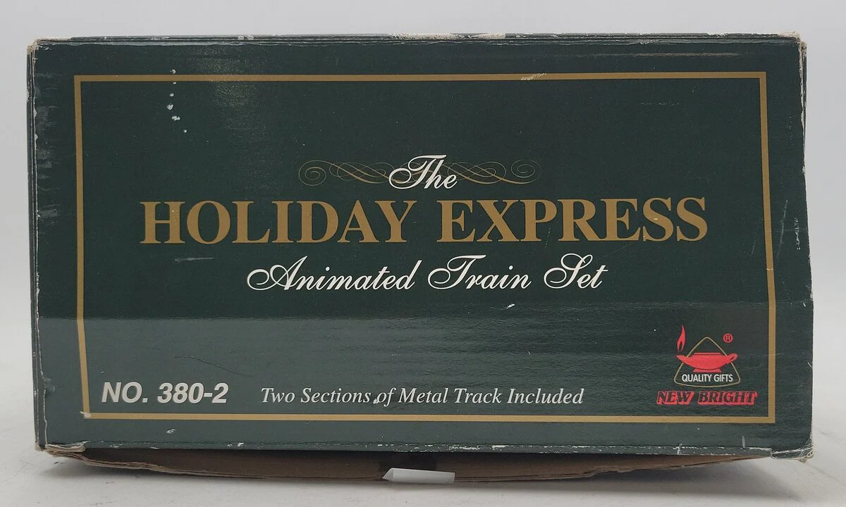 New Bright 380-2 G Holiday Express Operating Water Tanker Skating Car EX/Box - Image 5