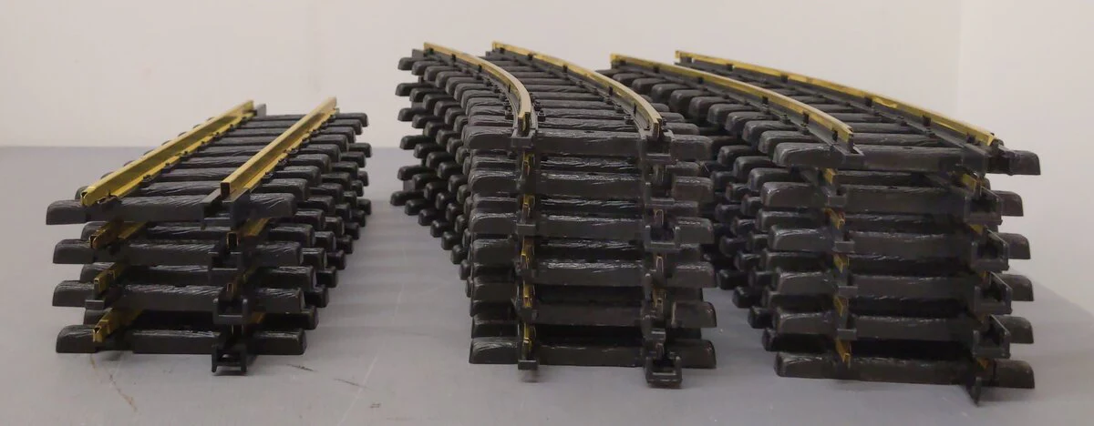 New Bright 384 Christmas Holiday Express G Gauge Steam Starter Train Set EX/Box - Image 6