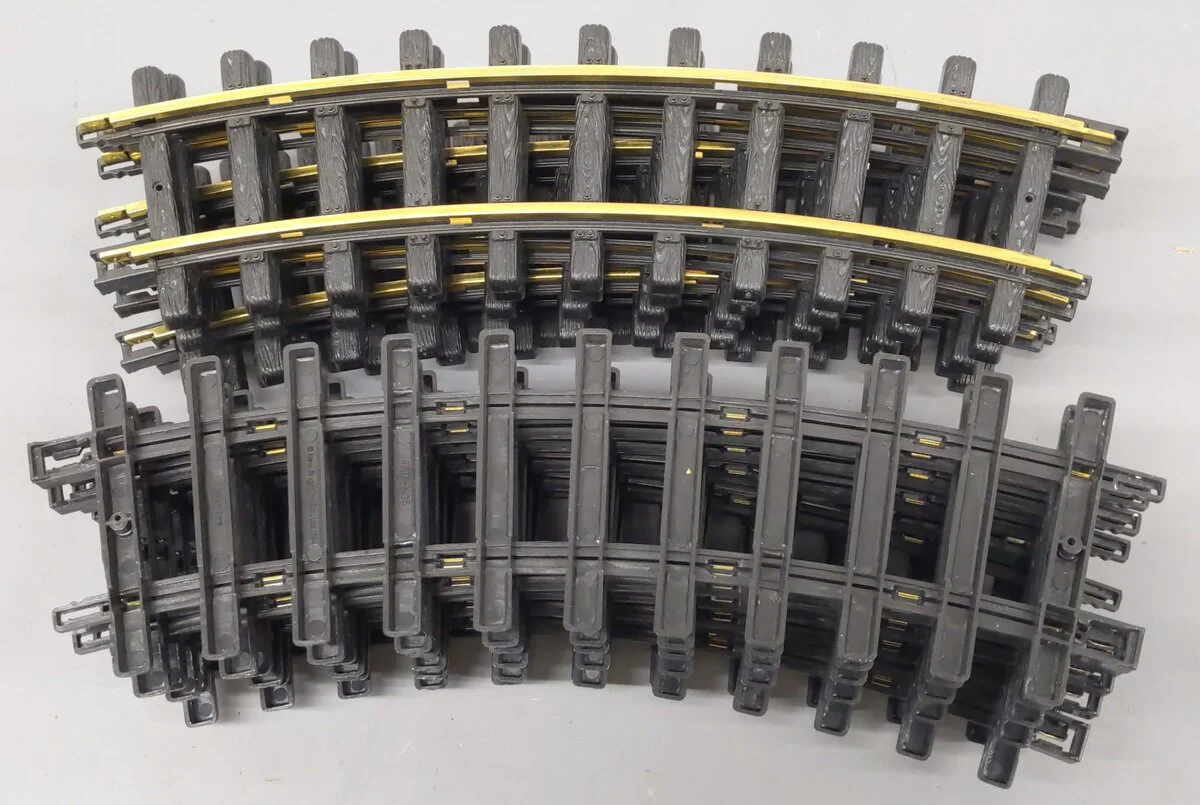 New Bright 384 Christmas Holiday Express G Gauge Steam Starter Train Set VG/Box - Image 7