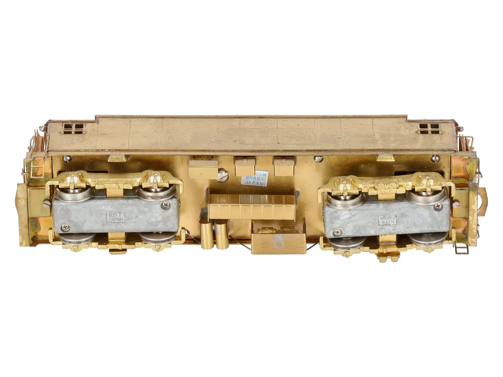NJ Custom Brass HO NYC Class DES-3 Oil-Electric Locomotive - Unpainted VG/Box - Image 6