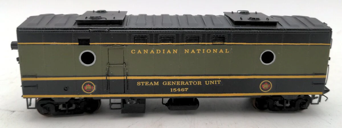 Overland 3102 HO BRASS Canadian National Steam Heater - Painted - Image 3