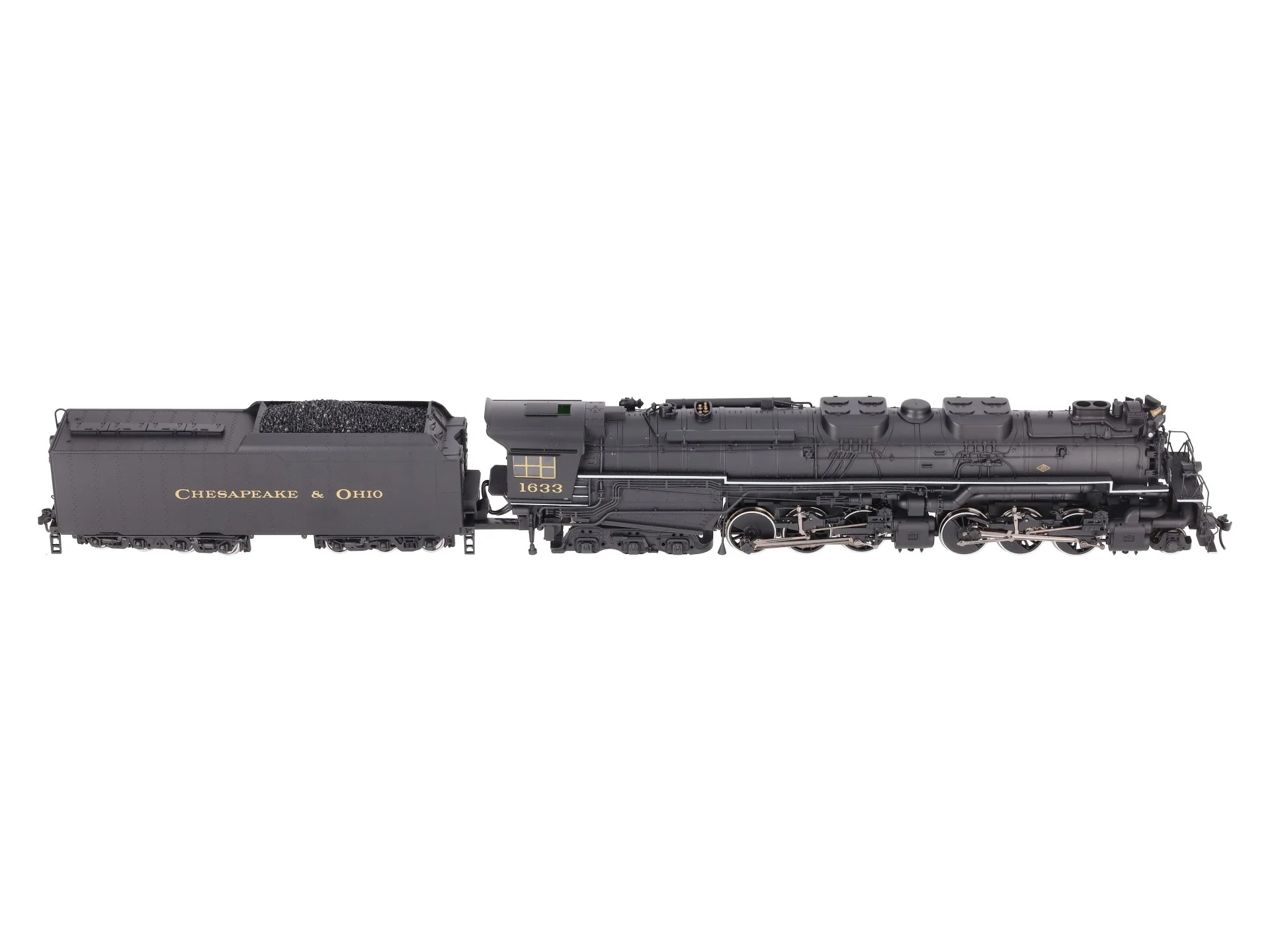 Rivarossi R5454 HO Scale C&O Class 2-6-6-6 Steam Locomotive & Tender #1633 EX/Box - Image 10